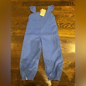NWT Beaufort Bonnet corduroy blue overalls
